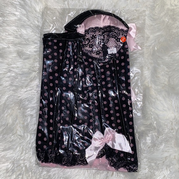 New! Gorgeous Belted Underwire Corset Small - Picture 2 of 2